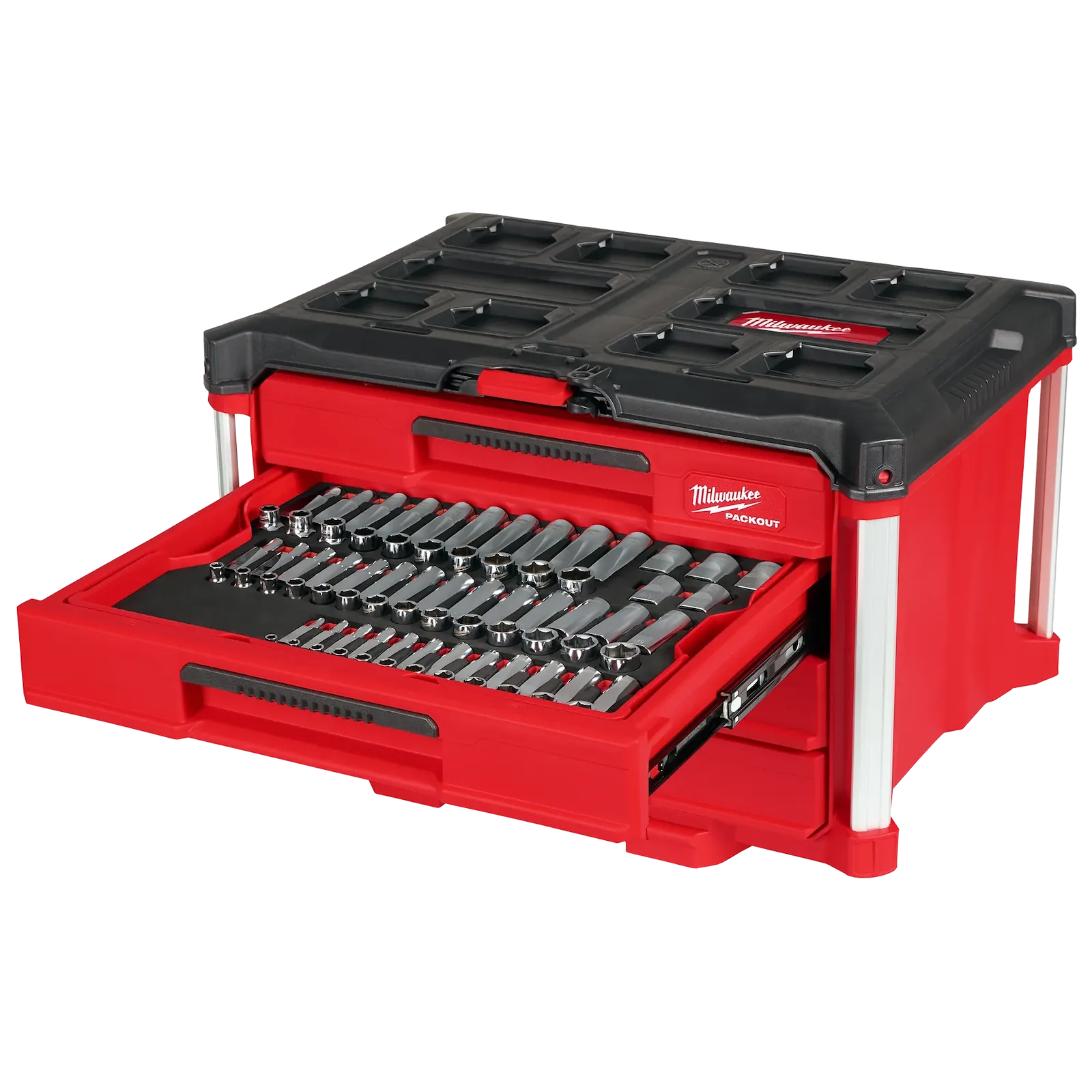 Set Cricchetto e Bussole 242 Pezzi con Valigetta PACKOUT™ a 4 Cassetti